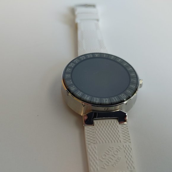 Louis Vuitton Tambour Horizon Stainless Steel Rubber belt Qa004 Unisex main image 15